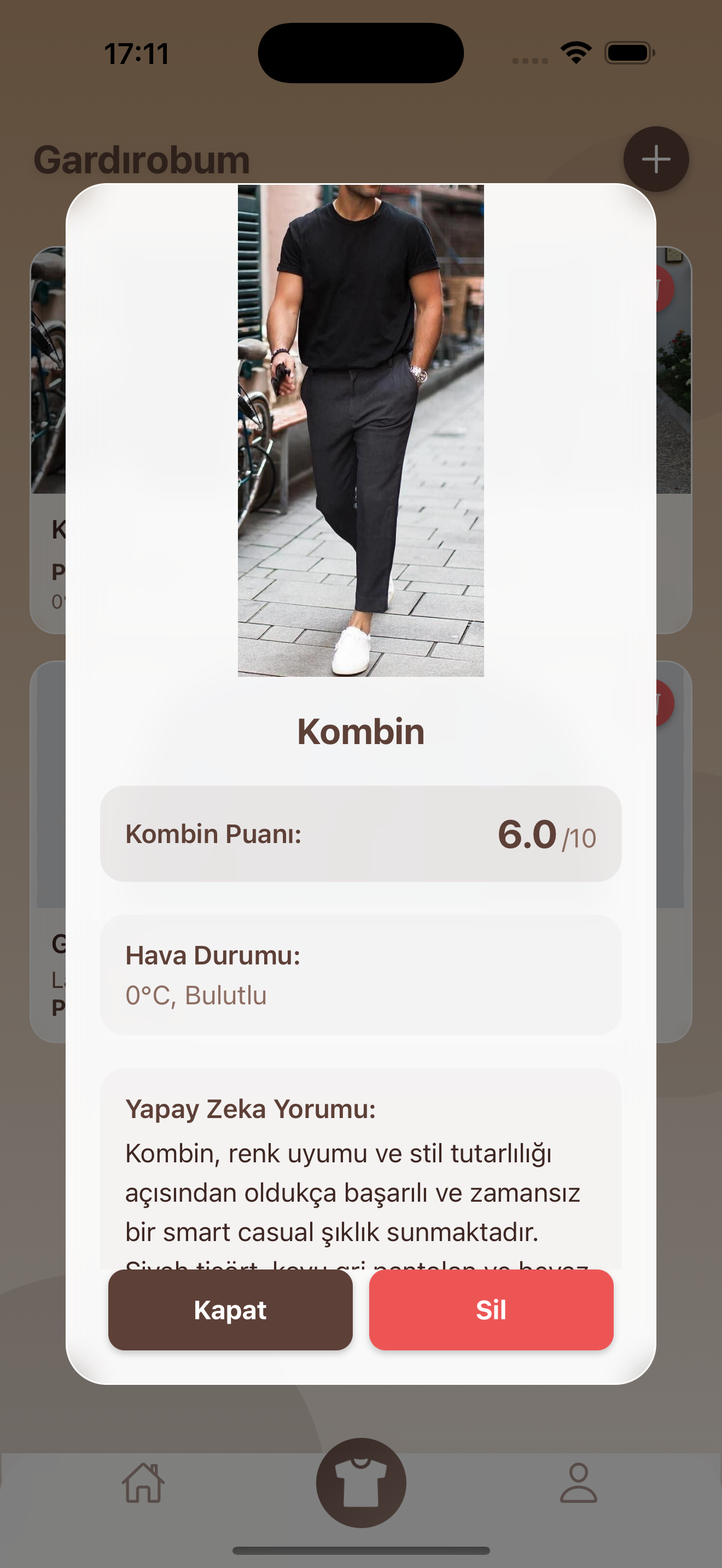 StyleGen - Smart Wardrobe Assistant - Screenshot